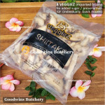 8Veggiez frozen vegetable IQF MUSHROOM SHIITAKE - JAMUR SHITAKE 500g 8 Veggiez (new packaging)